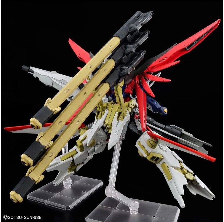 Bandai HGCE 1/144 „Destiny Gundam“ II specifikacija ir Zeuso siluetas
