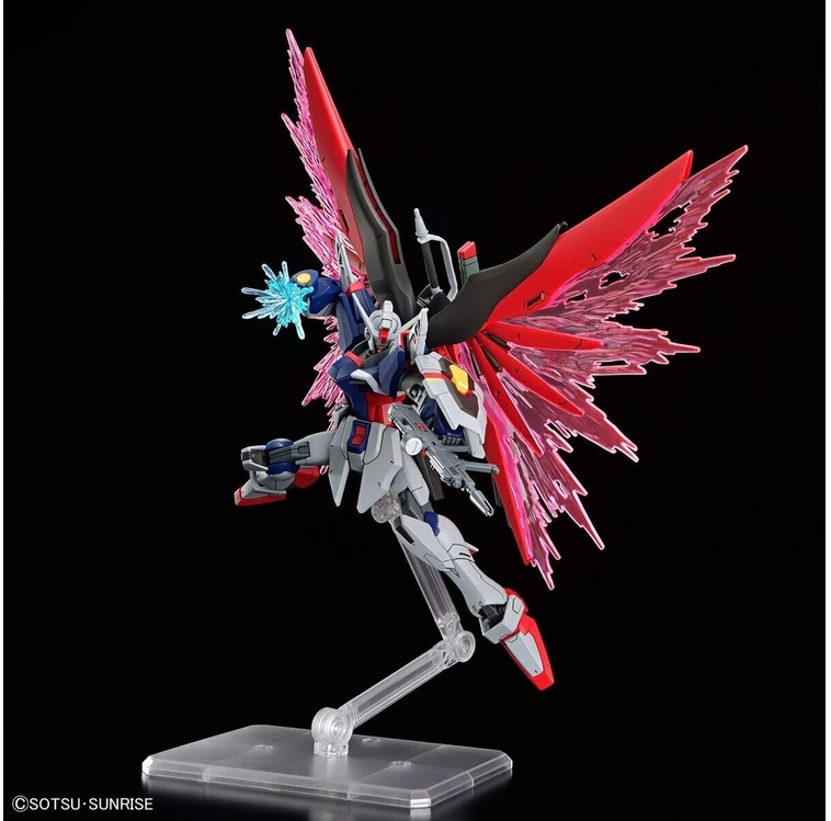 Bandai HGCE 1/144 „Destiny Gundam“ II specifikacija ir Zeuso siluetas
