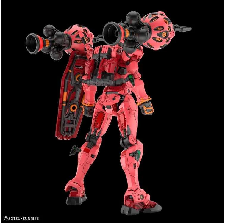 Bandai HGGQ Raudona Gundam 1/144 plastikinis Gunpla rinkinys