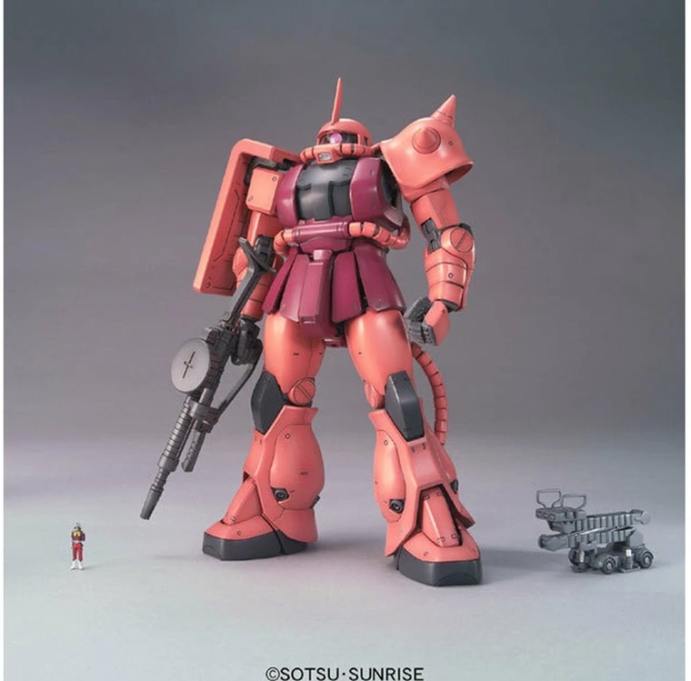 Bandai MG Char's Zaku II Ver.2.0 MS-06S Gunpla modelis 1/100, 61581