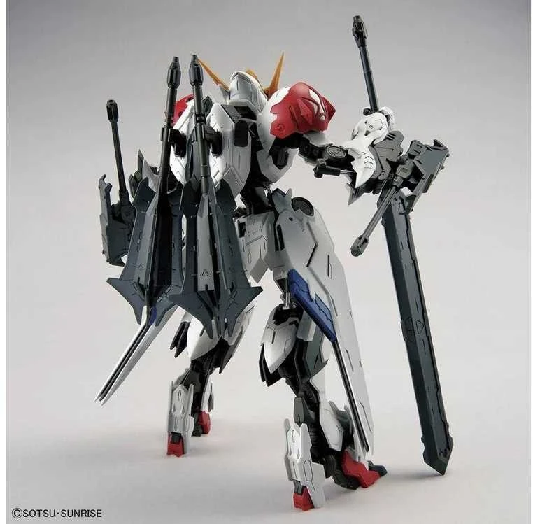 Bandai MG Gundam Barbatos Lupus 1/100 plastikinis Gunpla rinkinys