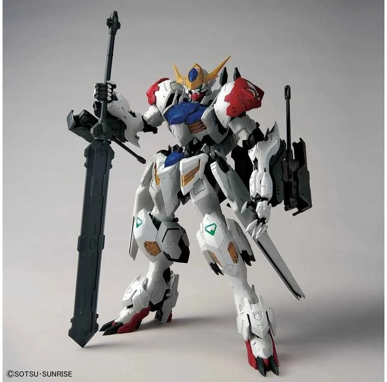 Bandai MG Gundam Barbatos Lupus 1/100 plastikinis Gunpla rinkinys