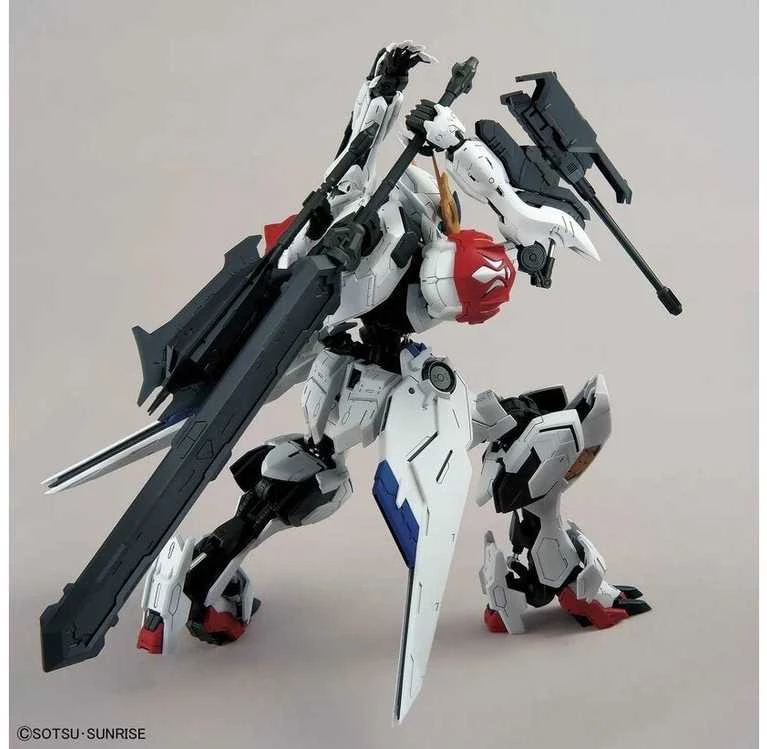 Bandai MG Gundam Barbatos Lupus 1/100 plastikinis Gunpla rinkinys