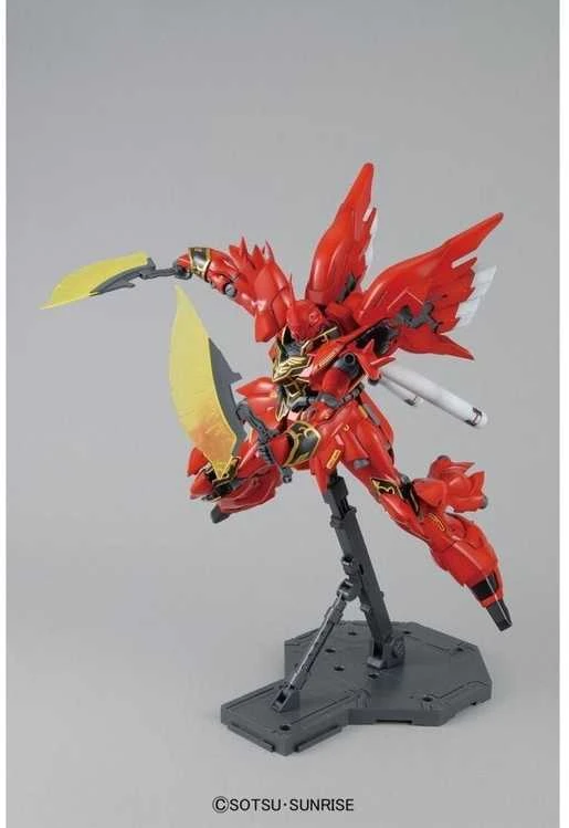 Bandai Kolekcinė Figūrėlė - MG 1/100 MSN-06S Sinanju Raudonas