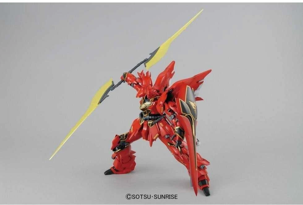 Bandai Kolekcinė Figūrėlė - MG 1/100 MSN-06S Sinanju Raudonas