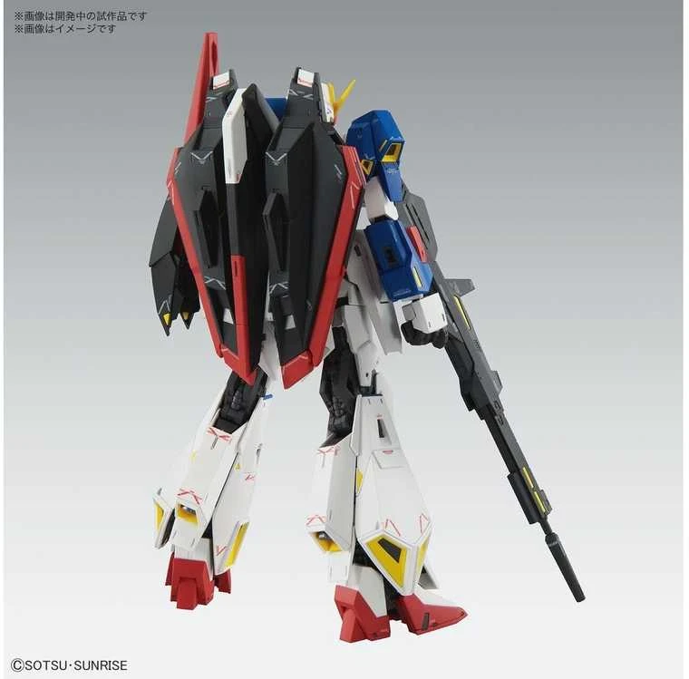 Kolekcinė Figūrėlė - Bandai MG 1/100 Zeta Gundam Ver.Ka Metalizuotas Paviršius