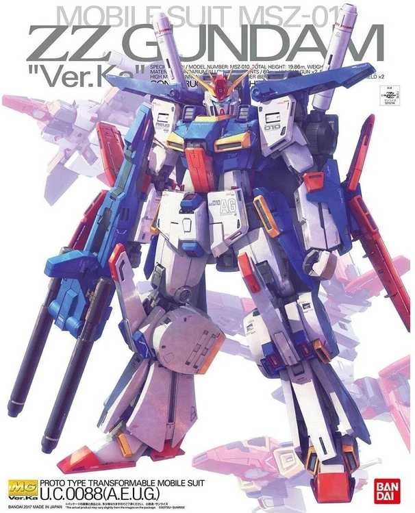 Bandai MG 1/100 ZZ GUNDAM VER.KA BL