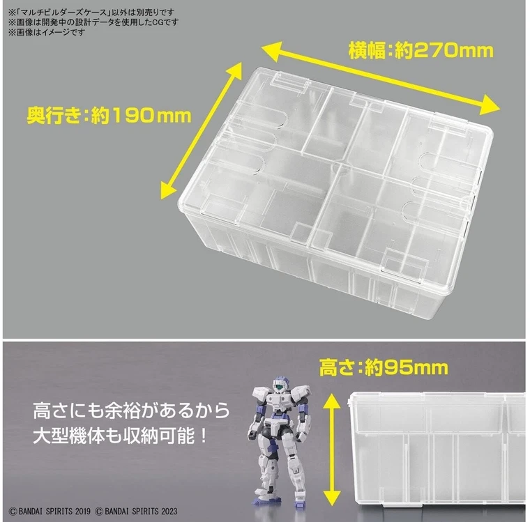 Bandai Multi Builders Case modelių ir įrankių dėtuvė 65632