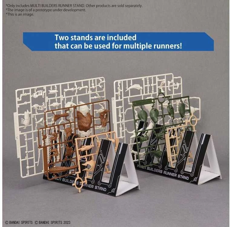 Bandai GUNPLA MULTI BUILDERS RUNNER STAND