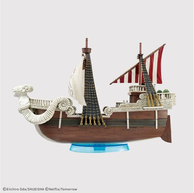 Bandai One Piece laivo Going Merry surenkamas modelis Netflix serija 69904