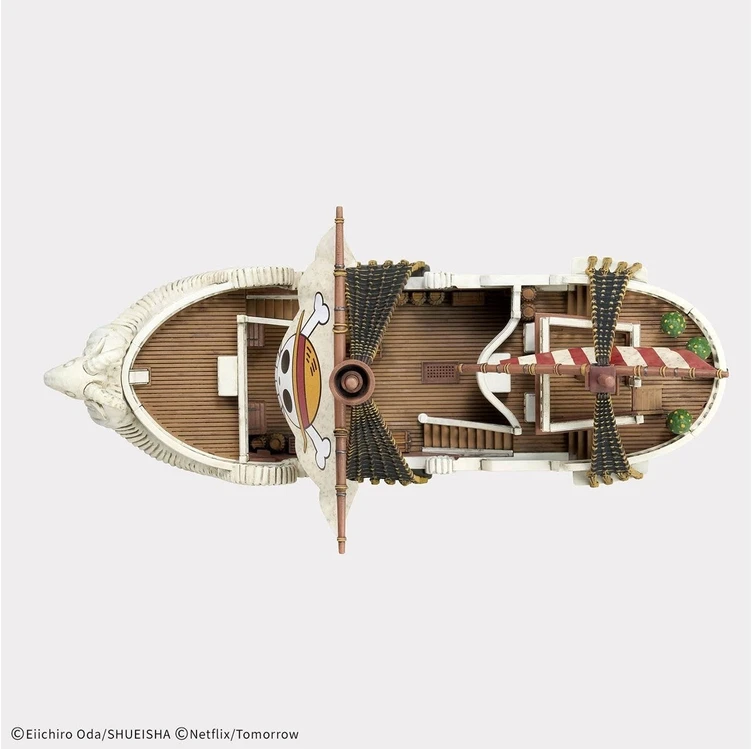 Bandai One Piece laivo Going Merry surenkamas modelis Netflix serija 69904
