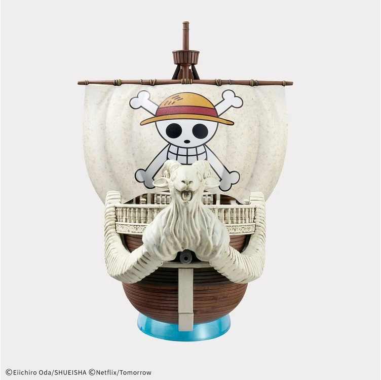 Bandai One Piece laivo Going Merry surenkamas modelis Netflix serija 69904