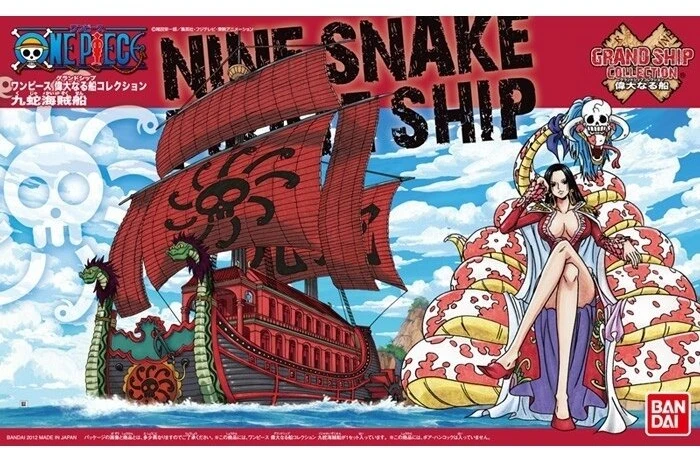 Bandai ONE PIECE GRAND SHIP COLLECTION NINE SNAKE PIRAT SHIP