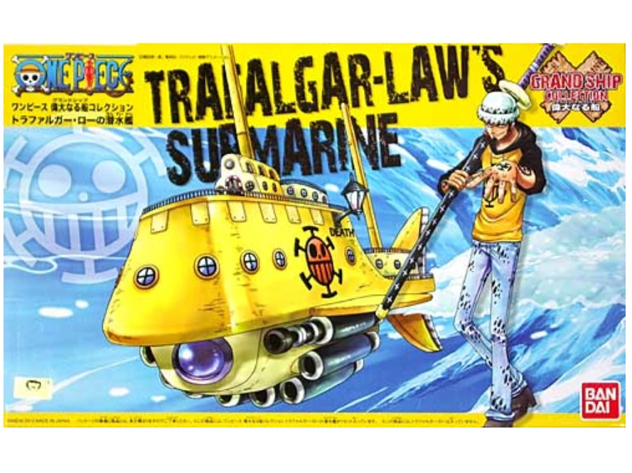 Bandai One Piece Trafalgar Law povandeninis laivas, surenkamas modelis