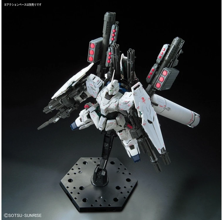 Bandai Kolekcinė Figūrėlė - RG 1/144 Pilnai Apsaugotas Unicorn Gundam