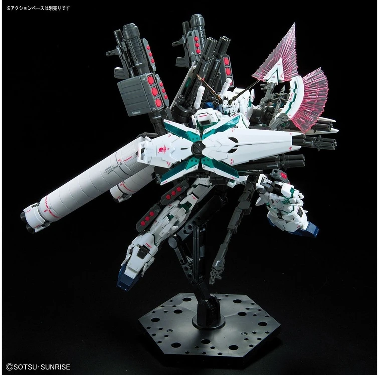 Bandai Kolekcinė Figūrėlė - RG 1/144 Pilnai Apsaugotas Unicorn Gundam