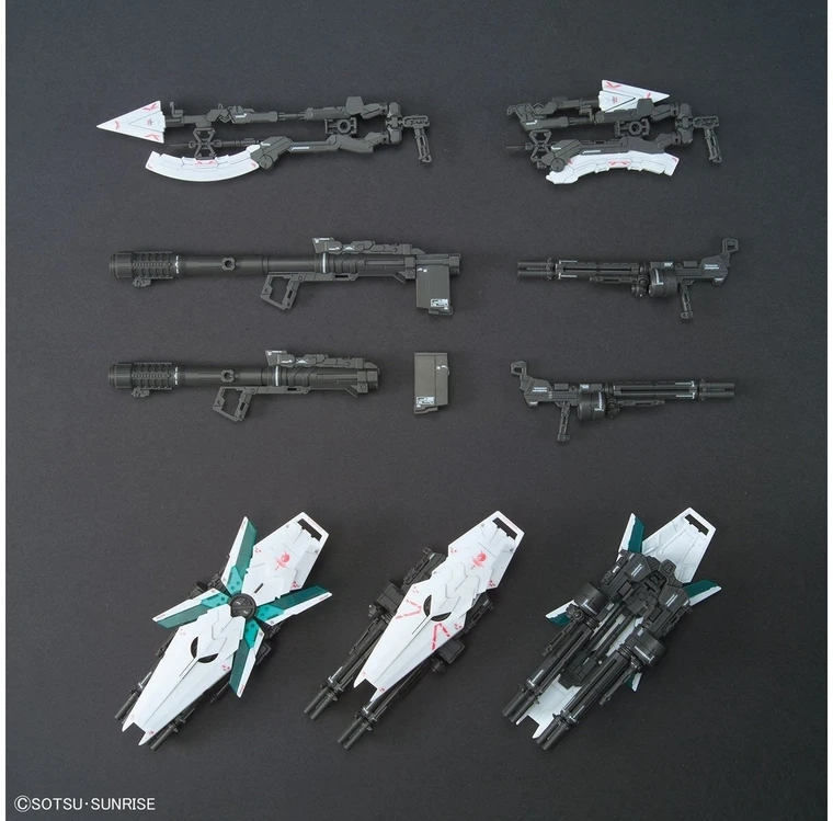 Bandai Kolekcinė Figūrėlė - RG 1/144 Pilnai Apsaugotas Unicorn Gundam