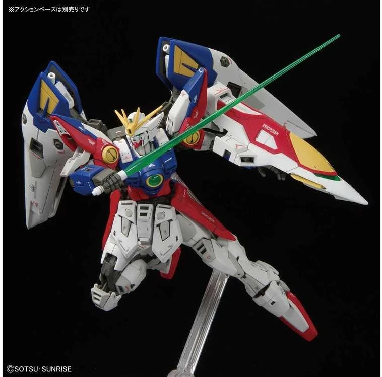 Bandai RG Wing Gundam Zero TV 1/144 plastikinis Gunpla rinkinys
