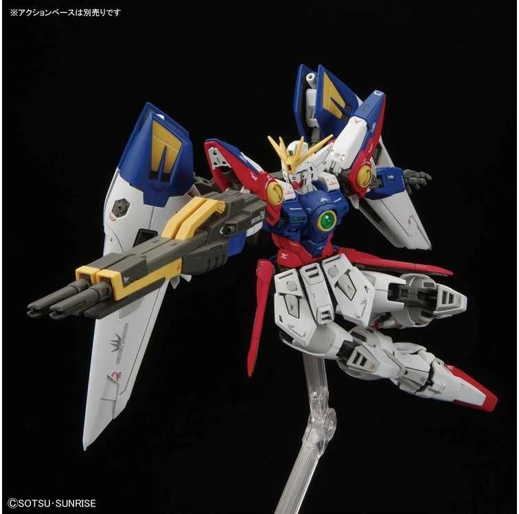Bandai RG Wing Gundam Zero TV 1/144 plastikinis Gunpla rinkinys
