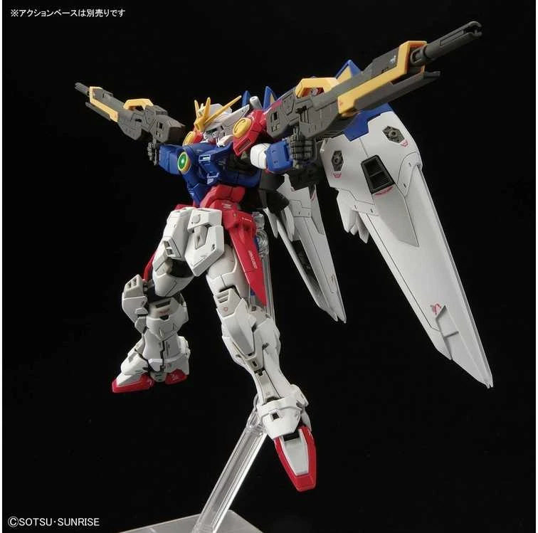 Bandai RG Wing Gundam Zero TV 1/144 plastikinis Gunpla rinkinys