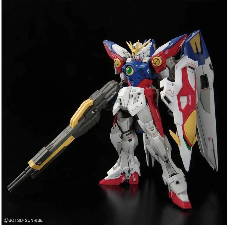 Bandai RG Wing Gundam Zero TV 1/144 plastikinis Gunpla rinkinys