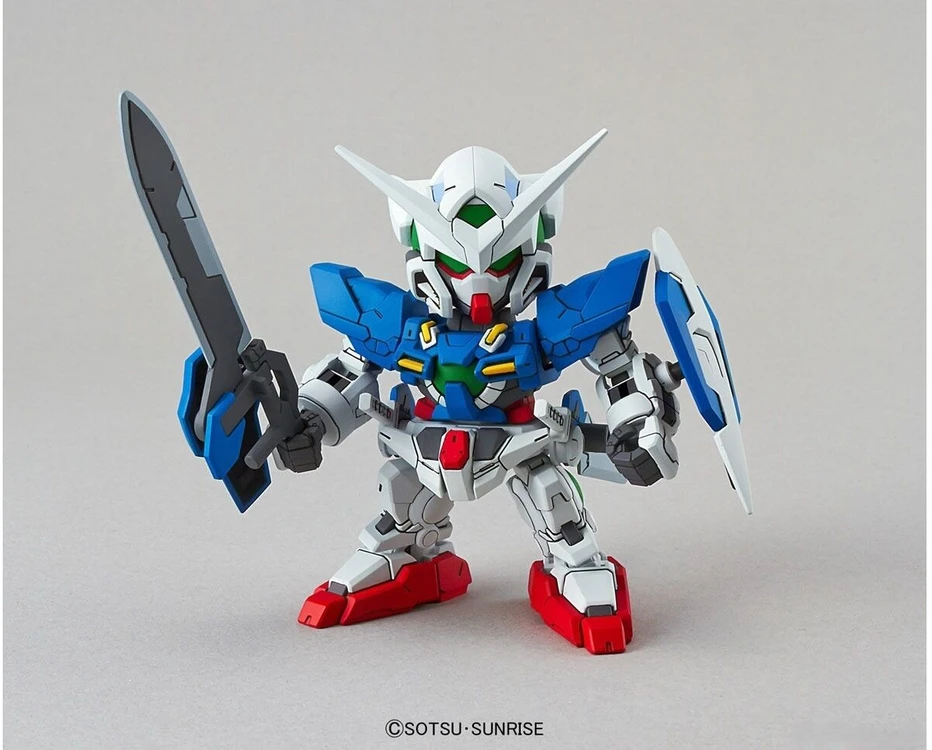 Bandai SD EX-Standard Gundam Exia plastikinis surenkamas Gunpla modelis