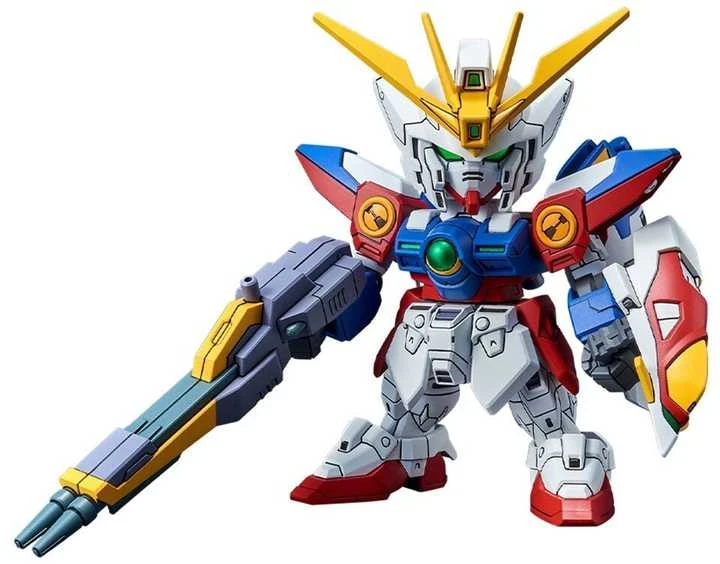 Bandai SD EX Wing Gundam Zero Gunpla plastikinis surinkimo rinkinys