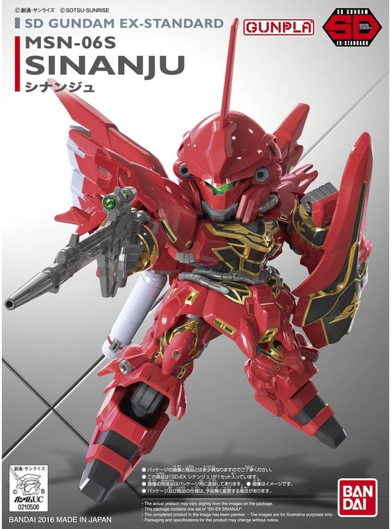 Bandai SDEX MSN-06S SINANJU