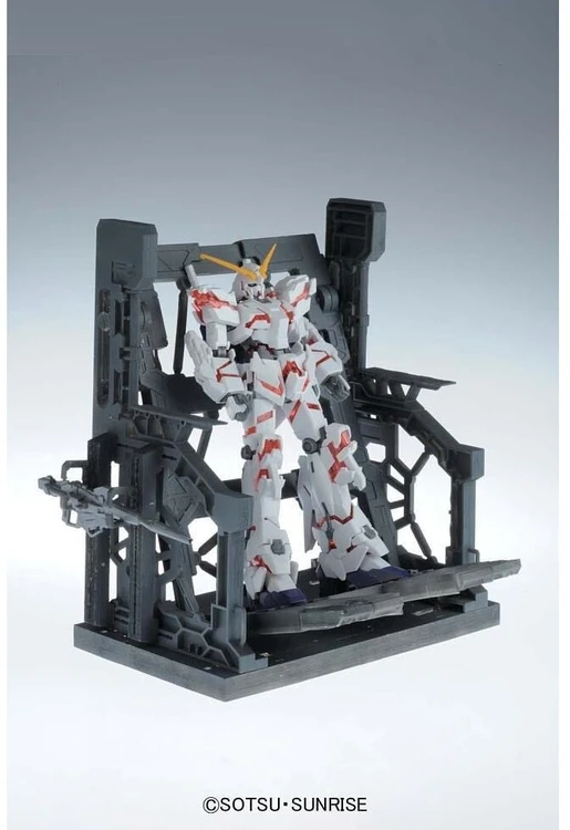 Bandai System Base 001 pilkas stovas modeliams 1/144 59030