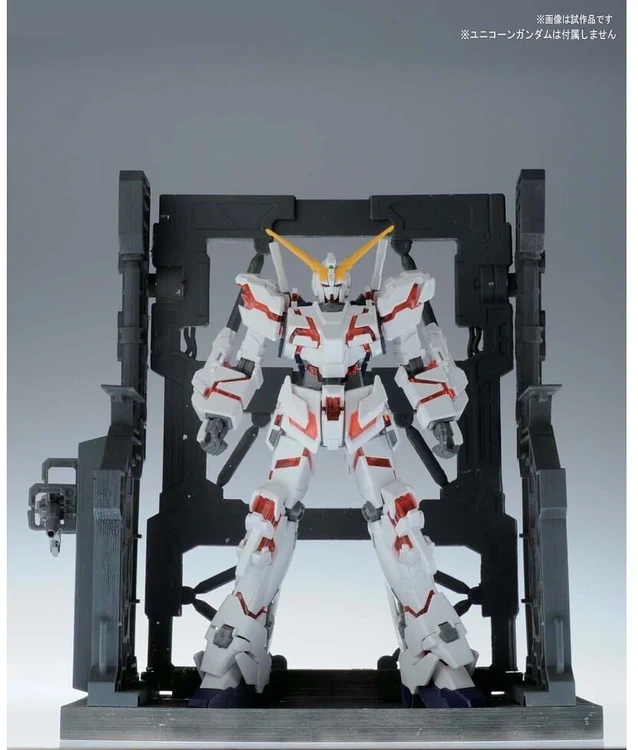 Bandai System Base 001 pilkas stovas modeliams 1/144 59030