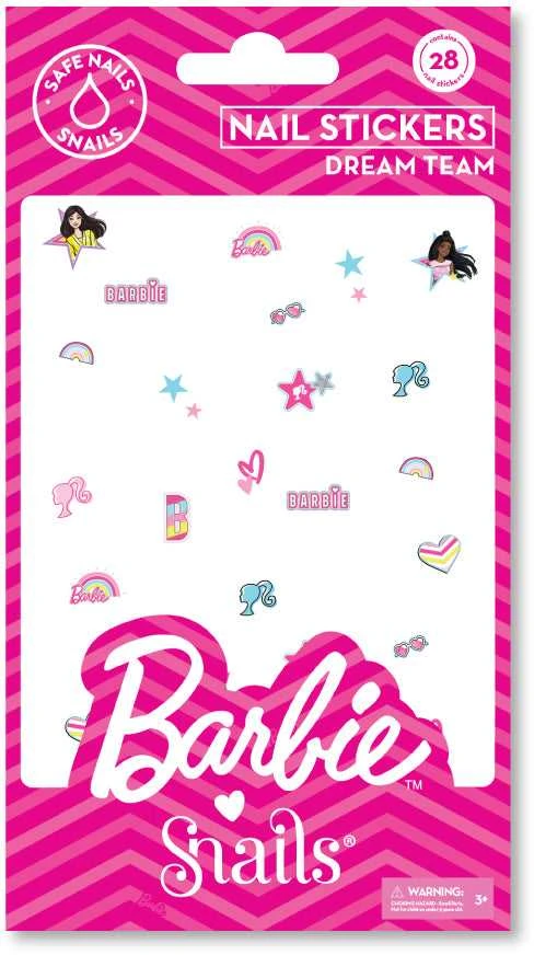 Barbie Snails nagų lipdukai, Dream Team