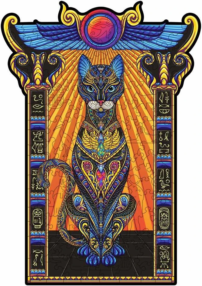 Bastet Dėlionė Iš Medžio XL Dydis (600 detalių) Fantasy Puzzles