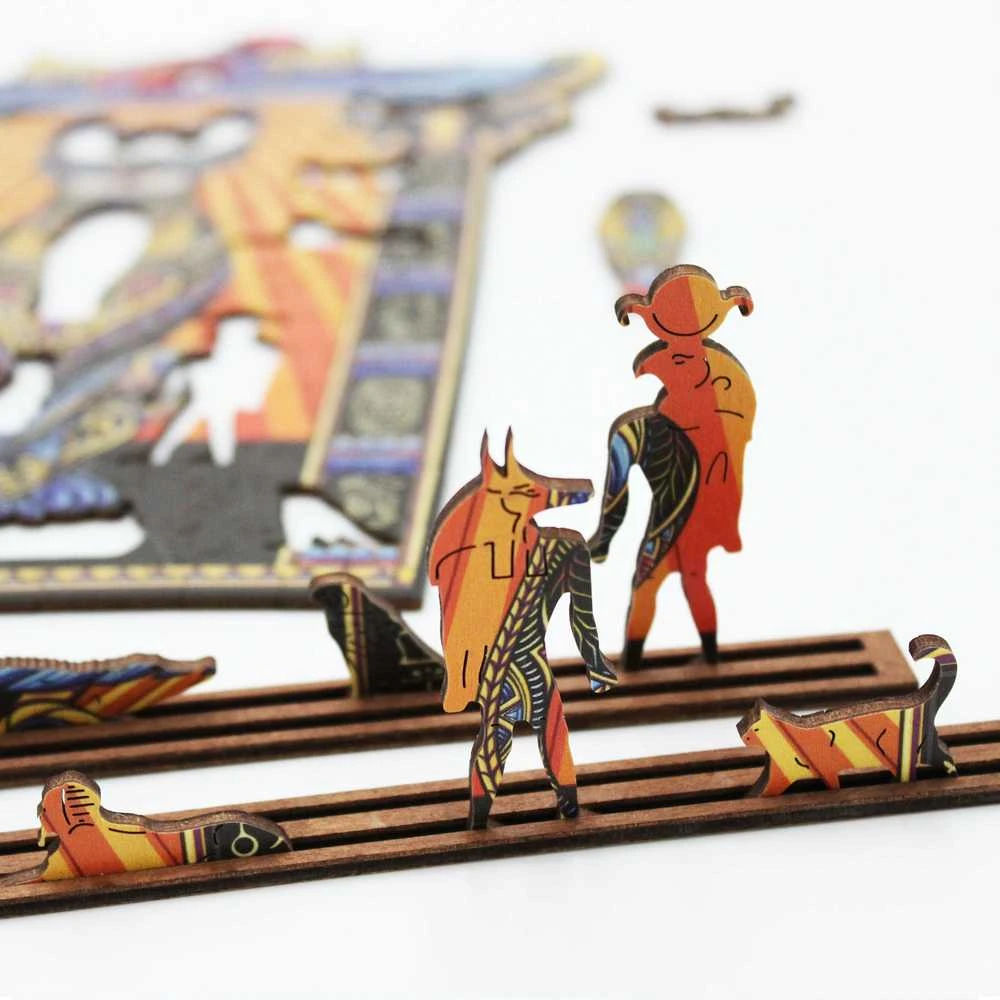 Bastet Dėlionė Iš Medžio XL Dydis (600 detalių) Fantasy Puzzles