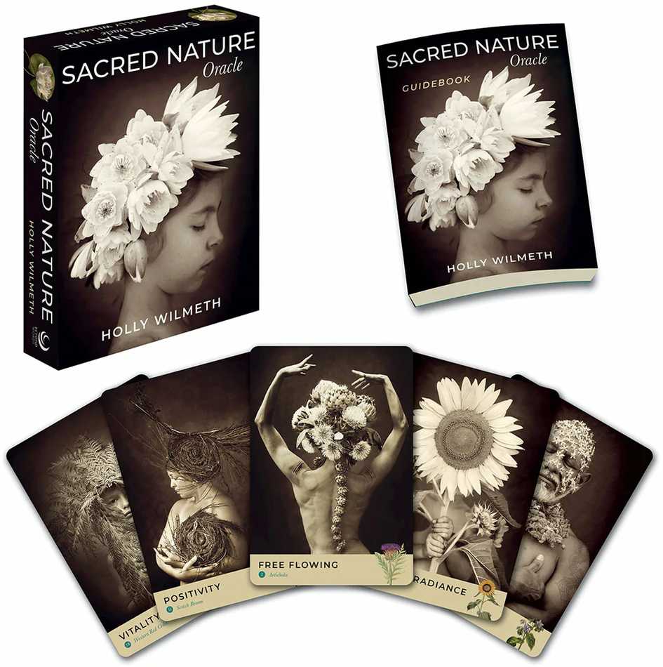 KNYGA Beyond Words Sacred Nature Oracle kortos