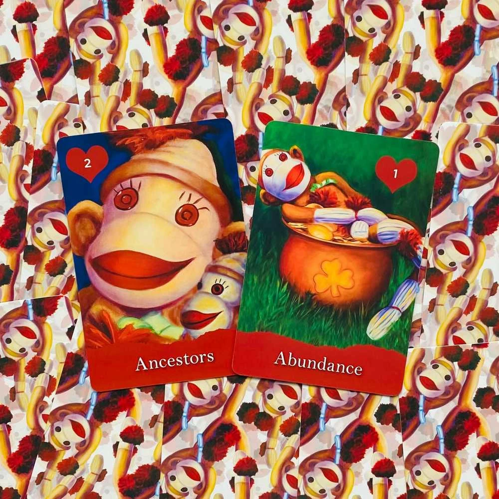 Beyond Words Sock Monkey Oracle Kortos