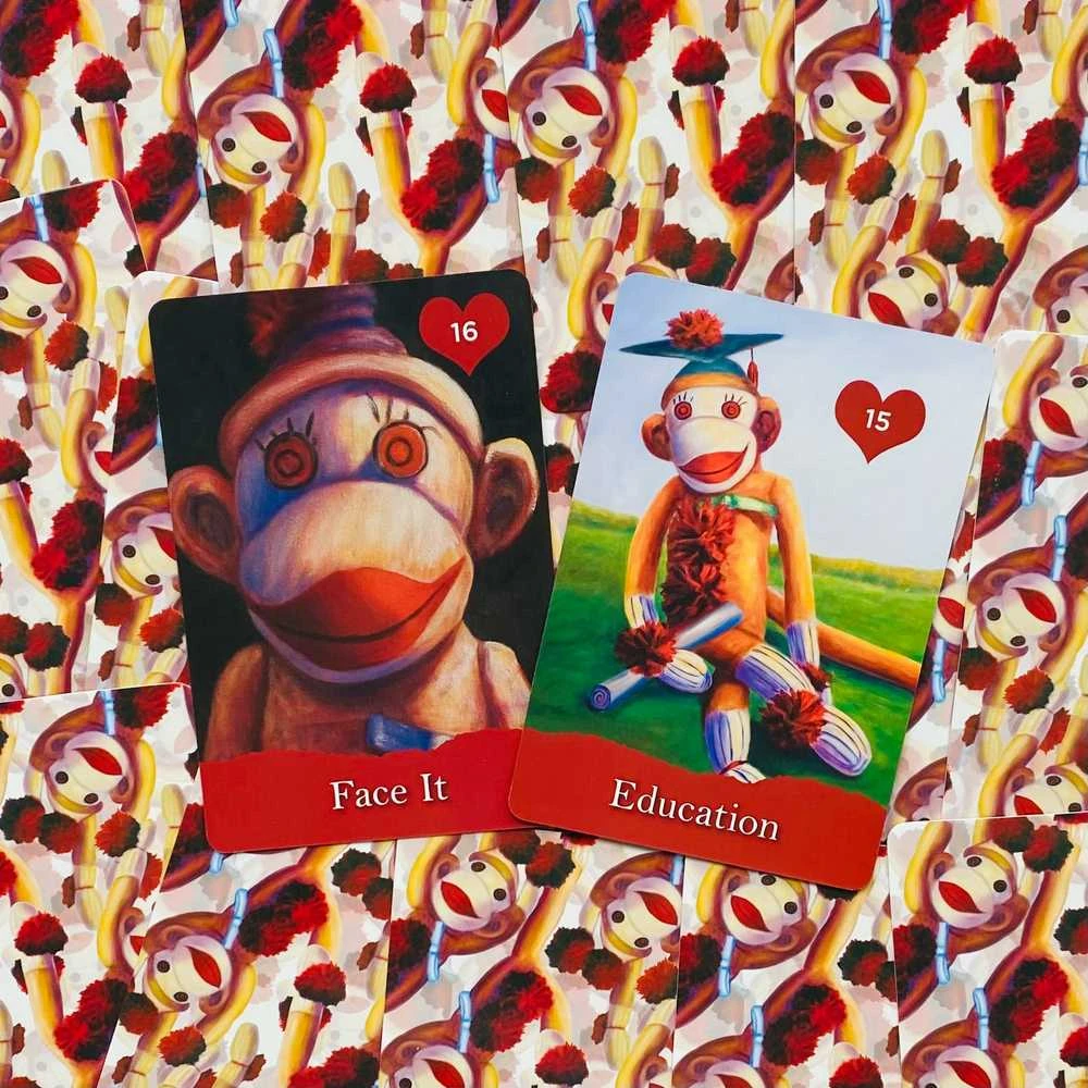 Beyond Words Sock Monkey Oracle Kortos