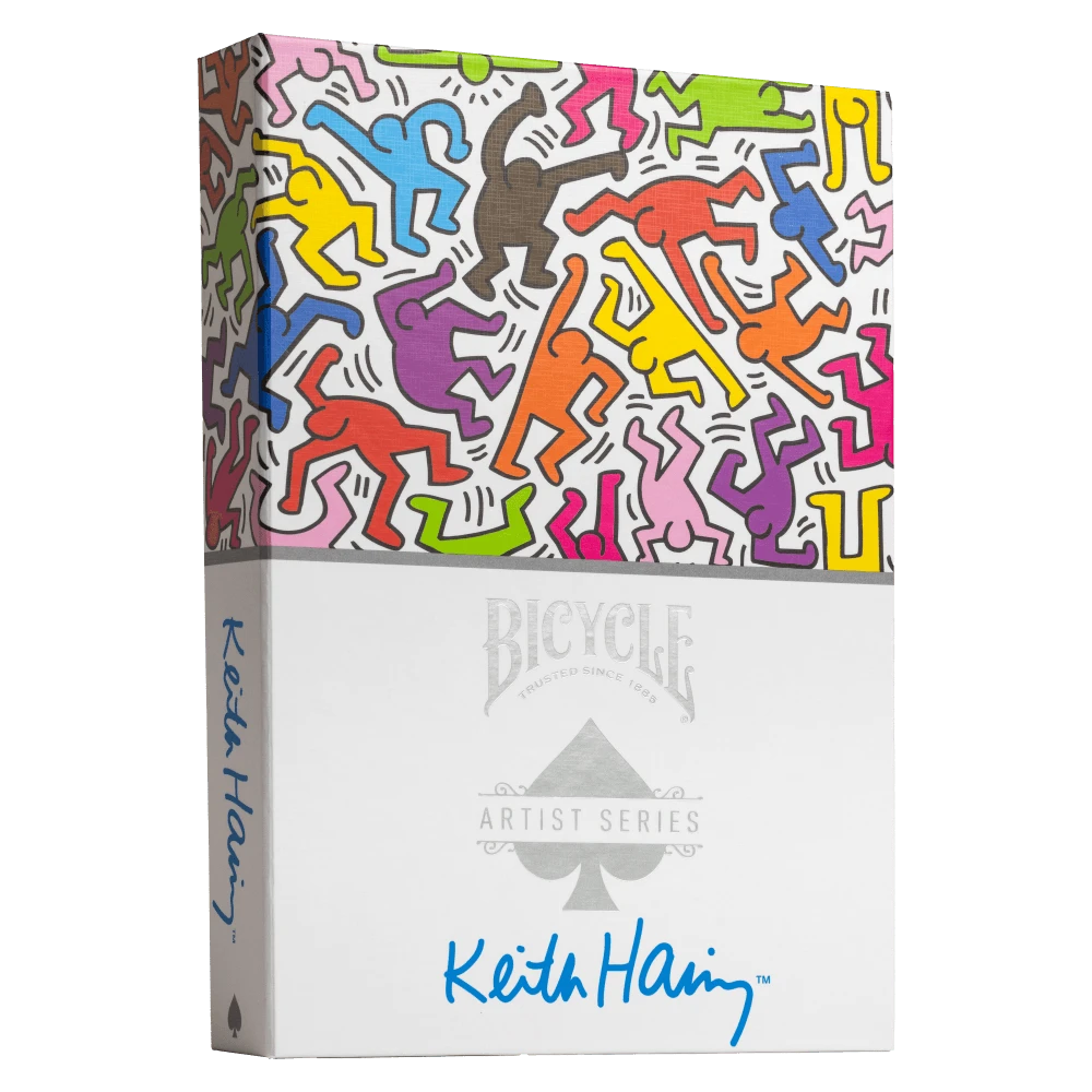Kortų Žaidimas - Bicycle Artist Series Keith Haring Riboto Leidimo 2 Kaladės