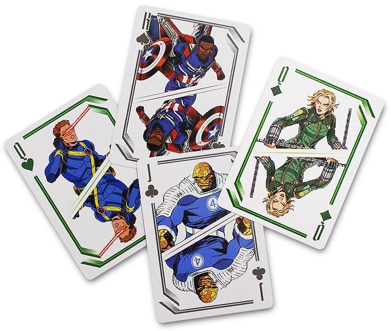Bicycle Avengers Doomsday Marvel žaidimo kortos