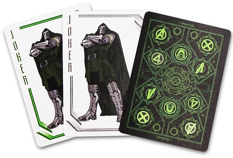 Bicycle Avengers Doomsday Marvel žaidimo kortos