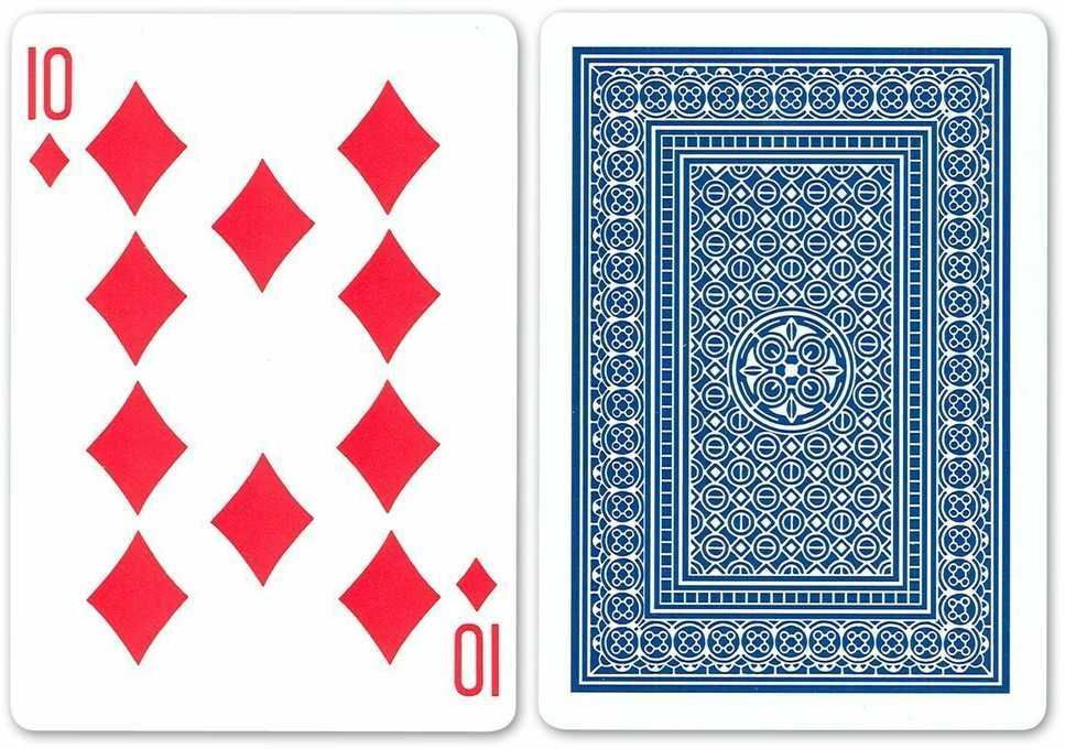 Bicycle Aviator Pinochle Standard Pokerio Kortos (Mėlynos)