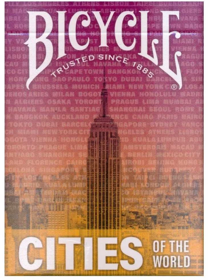 Bicycle Cities of the World žaidimo kortos – pasaulio miestų kolekcija