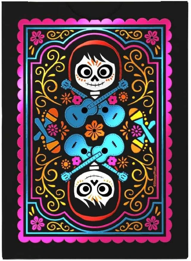Bicycle Disney Coco kortos – holografinė dėžutė, pokeriui, kolekcionieriams