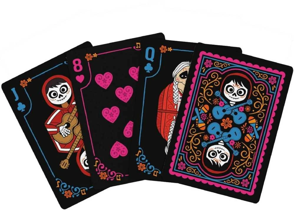 Bicycle Disney Coco kortos – holografinė dėžutė, pokeriui, kolekcionieriams