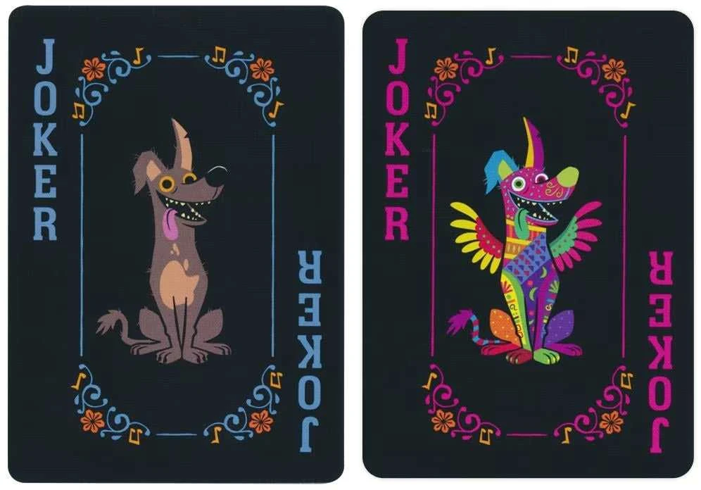 Bicycle Disney Coco kortos – holografinė dėžutė, pokeriui, kolekcionieriams
