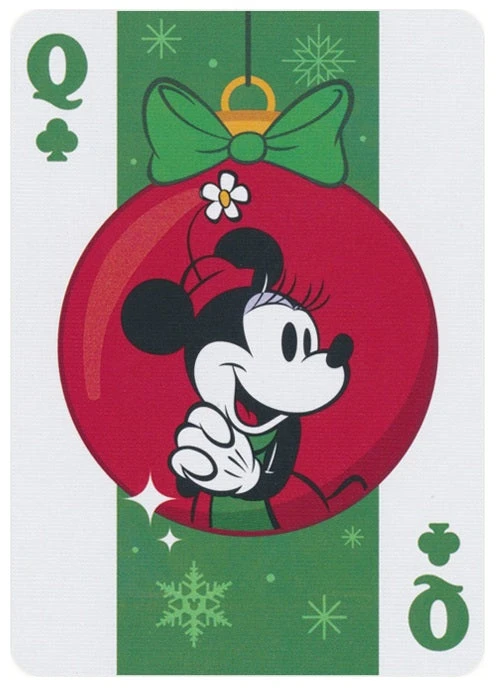 Bicycle Disney Mickey and Friends Holiday kalėdinės žaidimo kortos