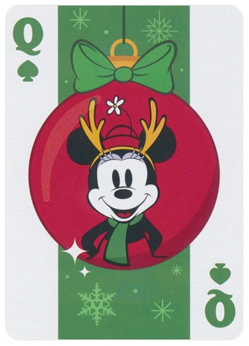 Bicycle Disney Mickey and Friends Holiday kalėdinės žaidimo kortos