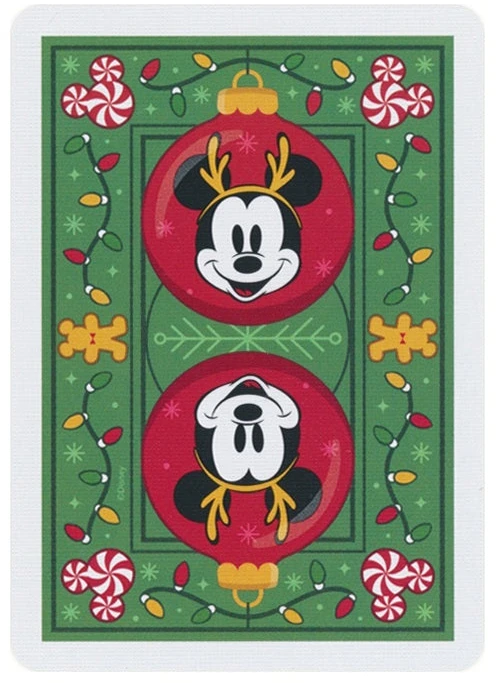 Bicycle Disney Mickey and Friends Holiday kalėdinės žaidimo kortos