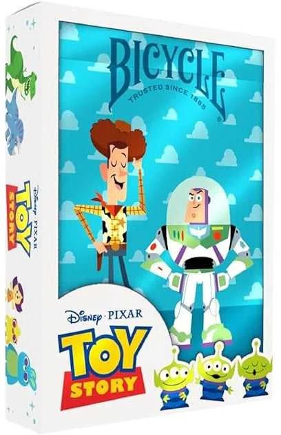 Bicycle Disney Pixar Toy Story žaidimo kortos – šeimai ir kolekcionieriams