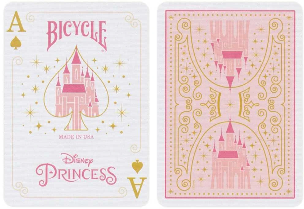 Bicycle Disney Princess Rožinė kortos