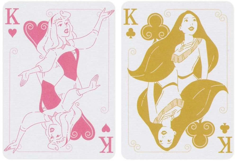 Bicycle Disney Princess Rožinė kortos